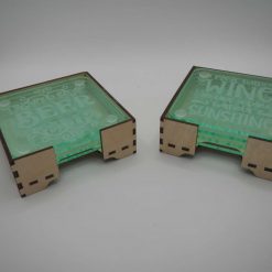 Acrylic or Slate Coasters 7 Acrylic or Slate Coasters 7