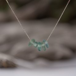 Sea Glass Sea Foam Necklace 5