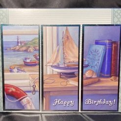 Sea View Birthday Card