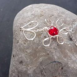 Flower Pendant Necklace | Wire Flower Pendant 10 Flower Pendant Necklace | Wire Flower Pendant 10