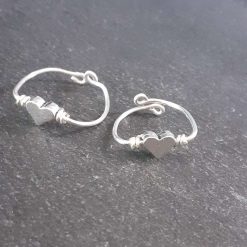 Mother and Daughter Heart Rings 4 Mother and Daughter Heart Rings 4