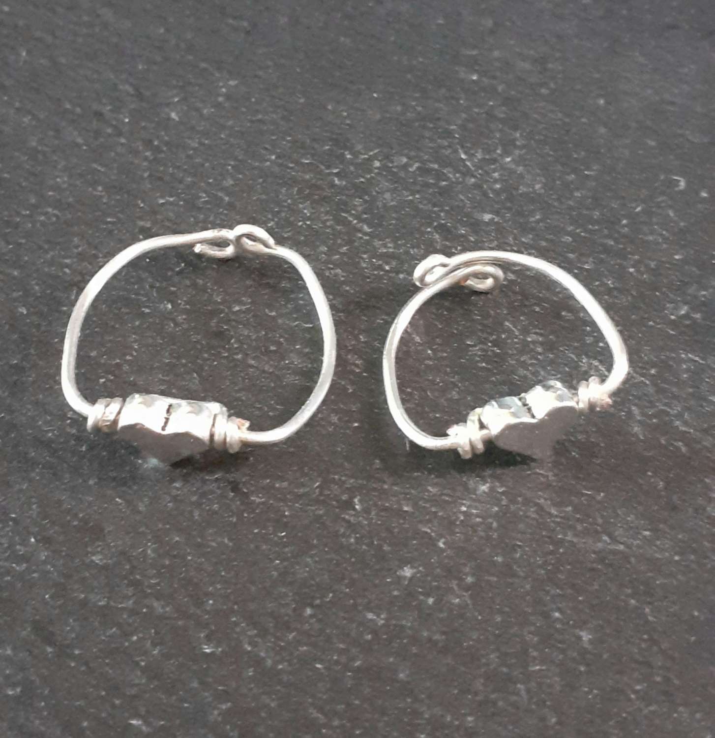 Mother and Daughter Heart Rings Mother and Daughter Heart Rings