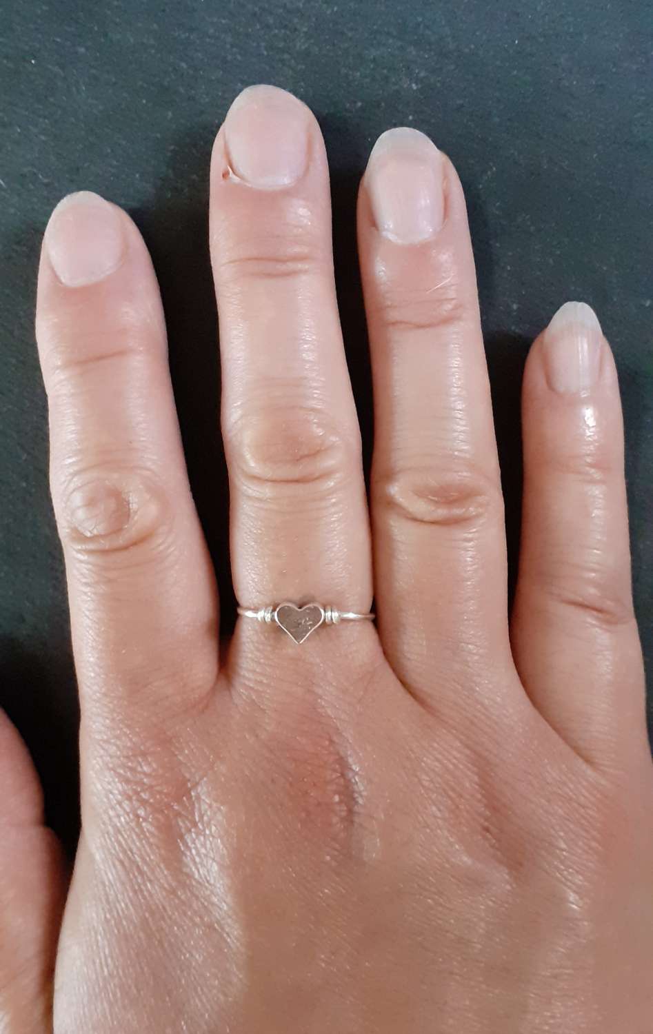 Mother and Daughter Heart Rings Mother and Daughter Heart Rings
