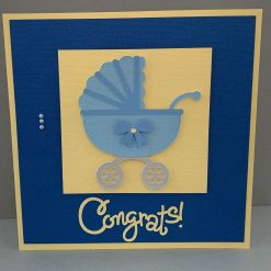 New Baby Pram Card