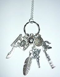 PETER PAN - fairytale/panto charm necklace with Peter Pan theme
