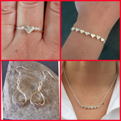 Silver Heart Jewellery Collection