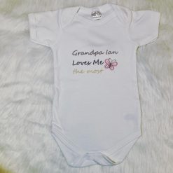 Personalised baby grow