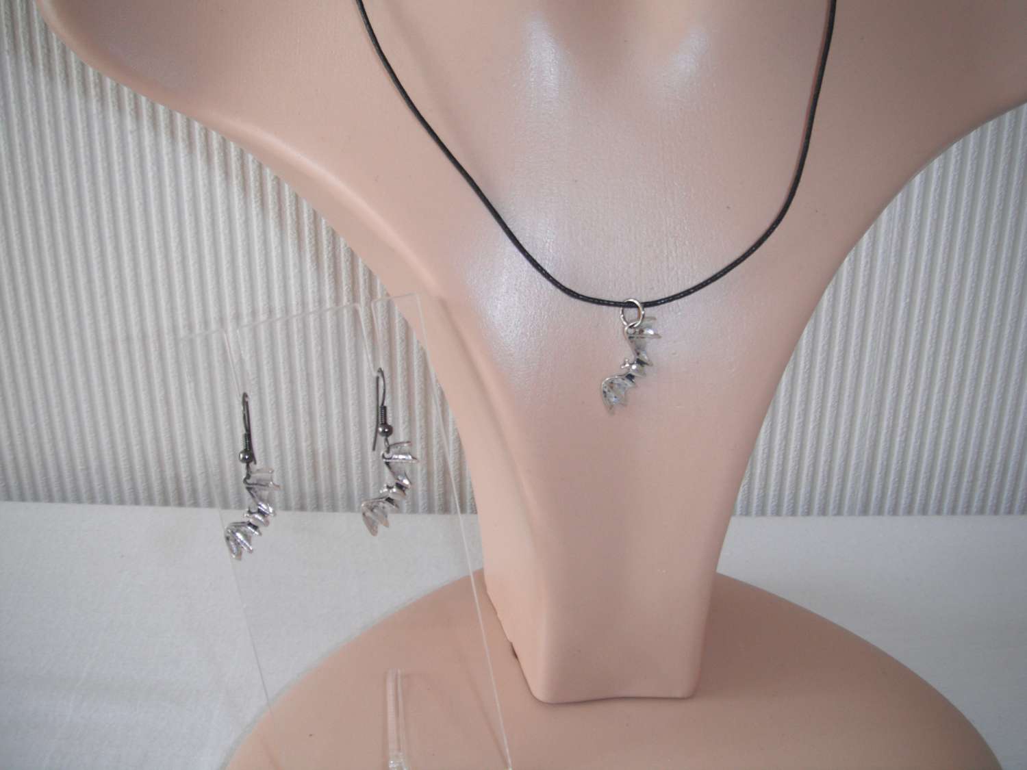 Bat Necklace & Earring Set Bat Necklace & Earring Set