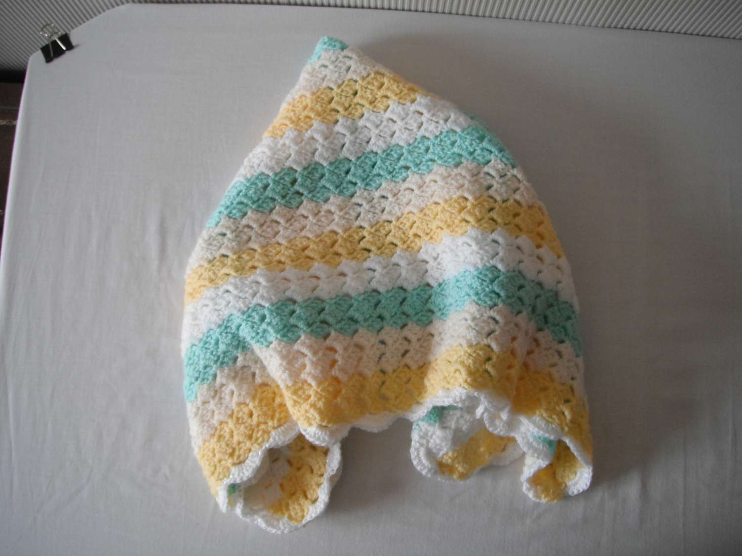 Crocheted Baby Blanket Crocheted Baby Blanket