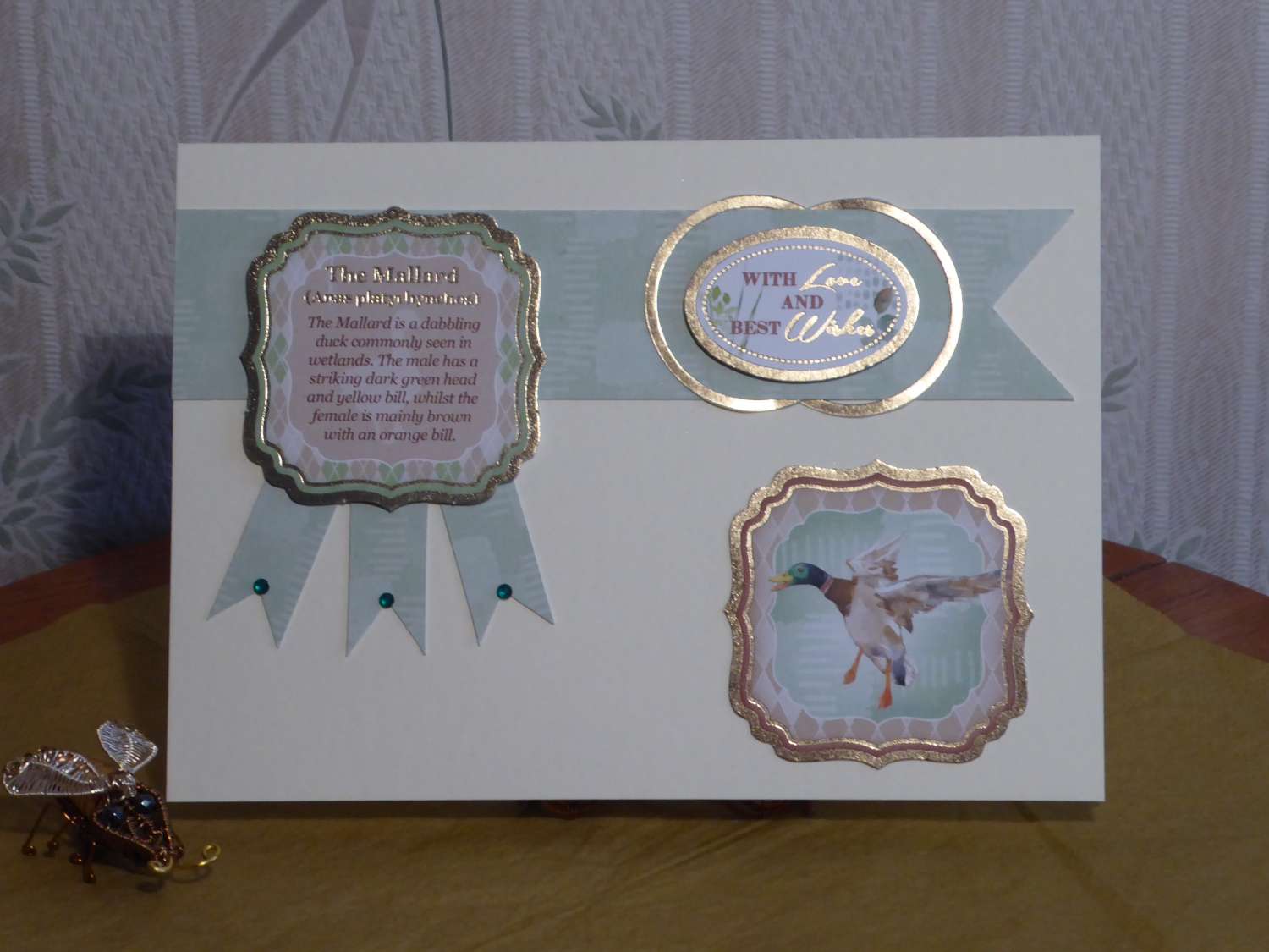 Mallard, With Love Card Mallard, With Love Card