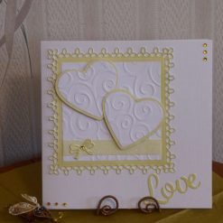 Lemon Hearts Love Card