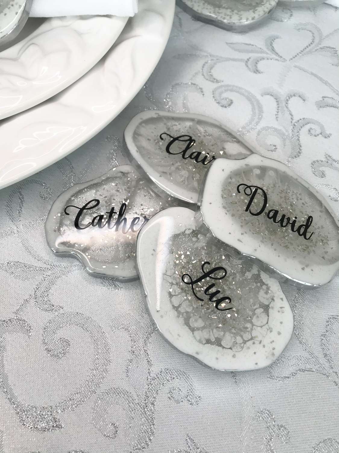  Wedding Place Cards Dinner Party Family Thanksgiving Family