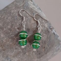 Lime Green Wrapped Jewellery Set 10