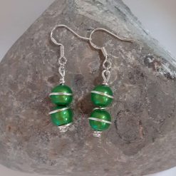 Lime Green Wrapped Jewellery Set 7