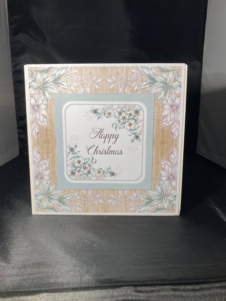 Happy Christmas Floral Card Happy Christmas Floral Card
