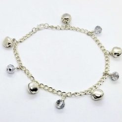 Jingle bells. Bell and silvery drops anklet 1 Jingle bells. Bell and silvery drops anklet 1