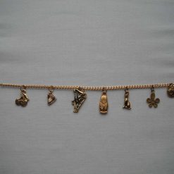 Gold Plated Charm Bracelet (1)