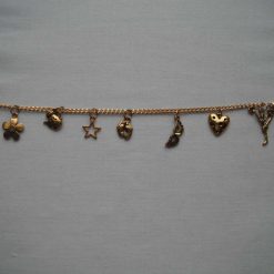 Gold Plated Charm Bracelet (2)