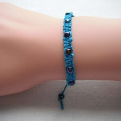 Bright Blue Shamballa Bracelet