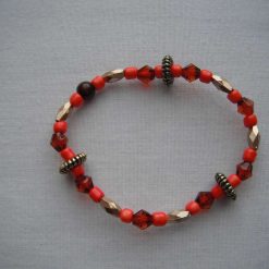 Two Tone Amber Bracelet