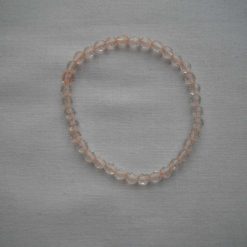 Pale Pink Faceted Bracelet