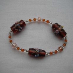Chunky Amber Bead Bracelet
