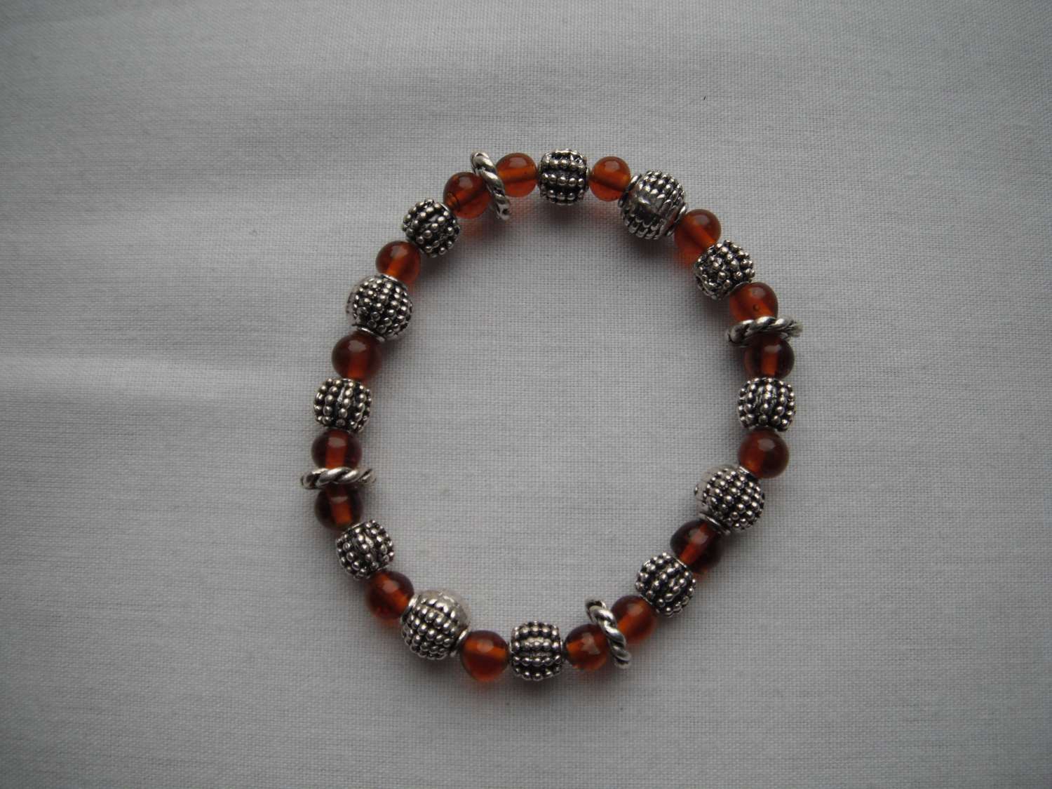 Amber Antique Silver Bracelet Amber Antique Silver Bracelet