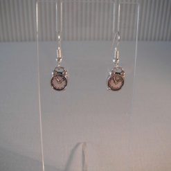 Clock Antique Gold Earrings