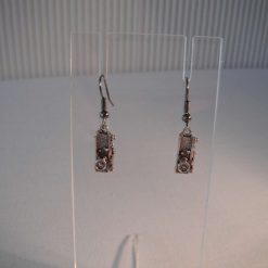 Camera Blackened Earrings