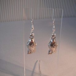 Happy Star Silver Plated Earrings