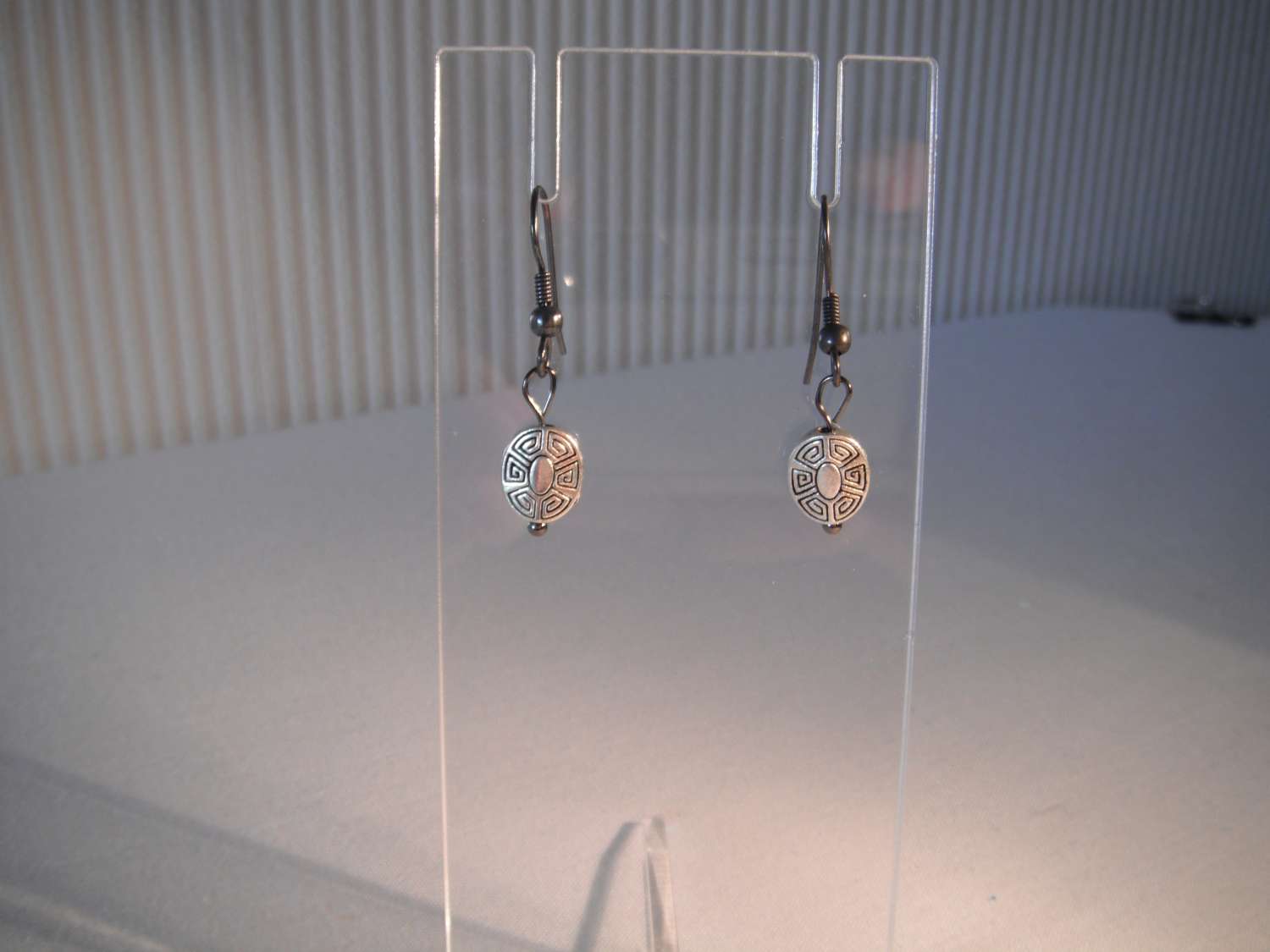 Oval Drop Earrings Oval Drop Earrings
