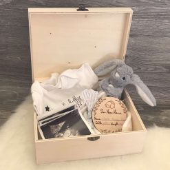 Personalised Wooden Engraved Baby's Keepsake/Memory Box 2