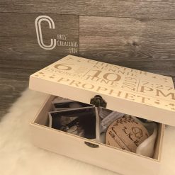 Personalised Wooden Engraved Baby's Keepsake/Memory Box 1