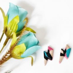 Lightening Bolts Polymer Clay Earrings