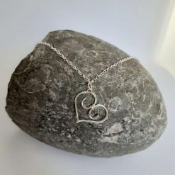 Sterling Silver Heart Jewellery Set
