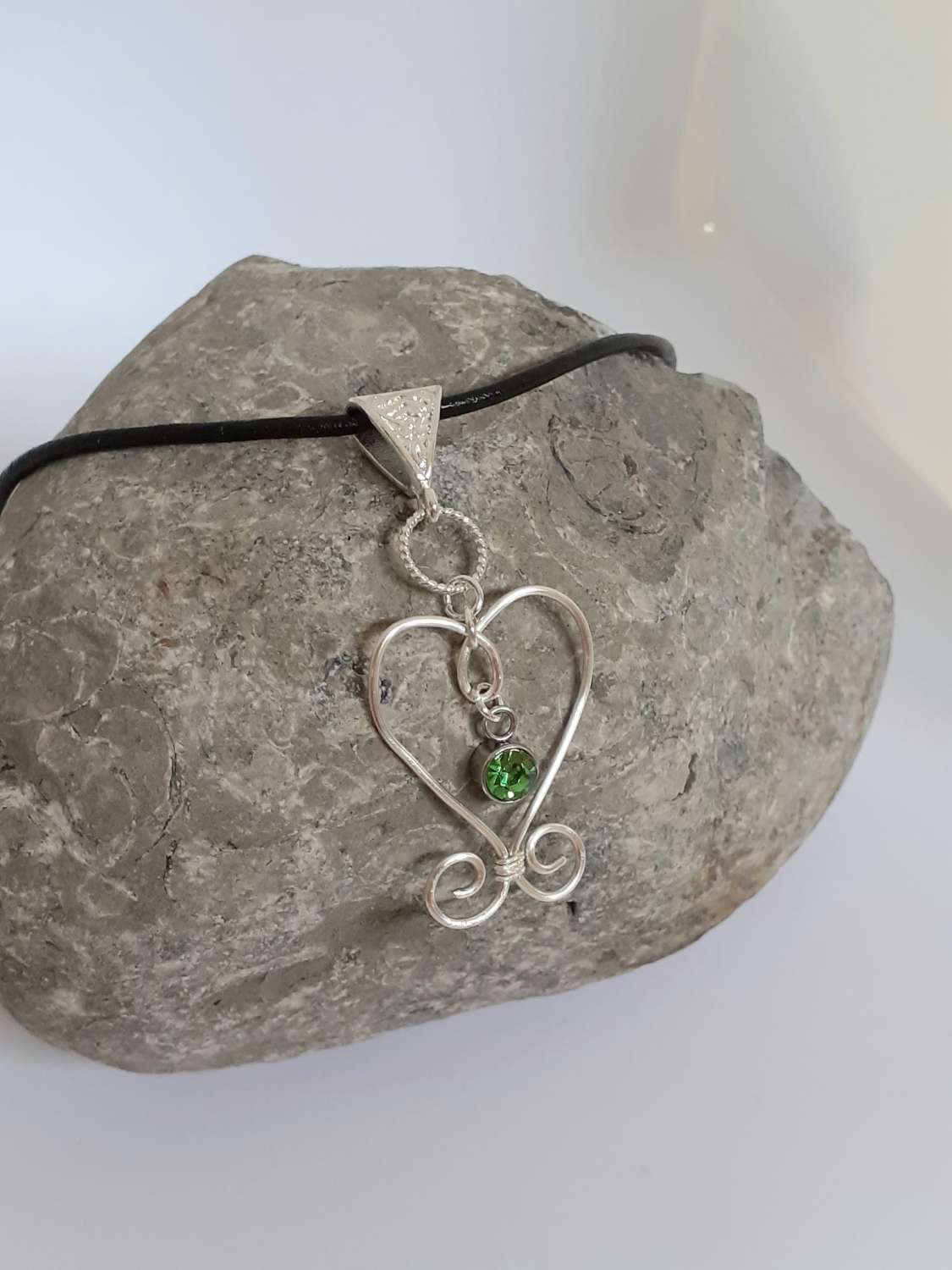Personalised Birthstone Pendant Necklace Personalised Birthstone Pendant Necklace