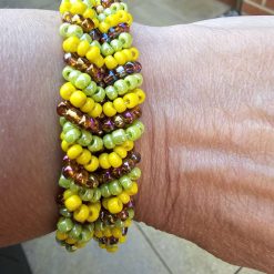 Chevron Bead Bracelet