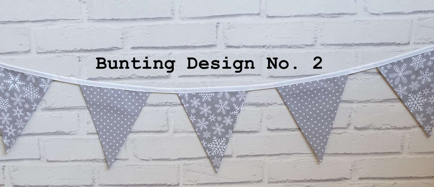 Christmas Table Runner, Christmas Bunting, Grey Snowflake Table Runner, Christmas Table Decoration Christmas Table Runner, Christmas Bunting, Grey Snowflake Table Runner, Christmas Table Decoration
