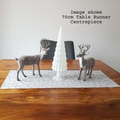 Christmas Table Runner, Christmas Bunting, Grey Snowflake Table Runner, Christmas Table Decoration 5 Christmas Table Runner, Christmas Bunting, Grey Snowflake Table Runner, Christmas Table Decoration 10