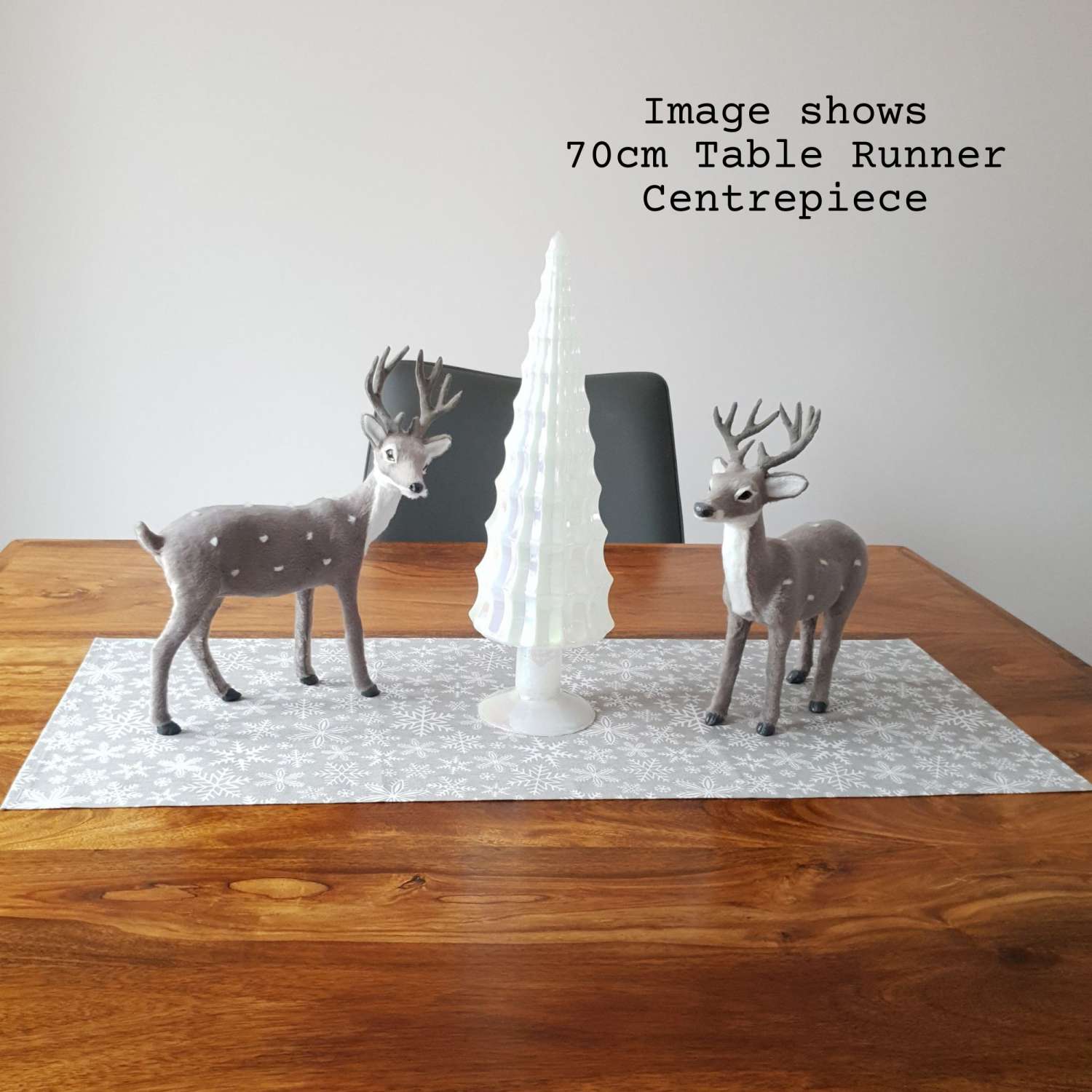 Christmas Table Runner, Christmas Bunting, Grey Snowflake Table Runner, Christmas Table Decoration Christmas Table Runner, Christmas Bunting, Grey Snowflake Table Runner, Christmas Table Decoration