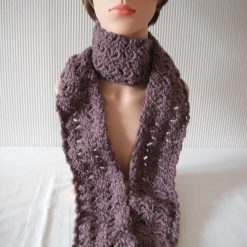 Crochet Fancy Redwood Scarf