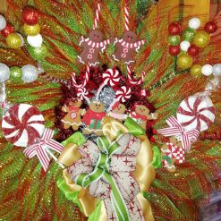 Christmas gingerbread man wreath 1 Christmas gingerbread man wreath 1