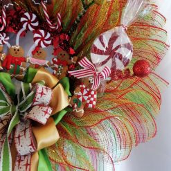 Christmas gingerbread man wreath 5 Christmas gingerbread man wreath 5
