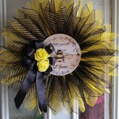 Bumble bee wreath #1