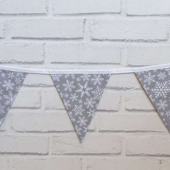 Christmas Bunting, Grey Snowflake Bunting, Double Sided Christmas Bunting, Xmas Garland, Xmas Bunting, Scandi Bunting, Christmas Decorations 1 Christmas Bunting, Grey Snowflake Bunting, Double Sided Christmas Bunting, Xmas Garland, Xmas Bunting, Scandi Bunting, Christmas Decorations 1