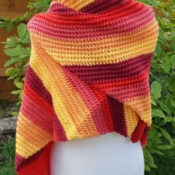 Hand knitted shawl 1