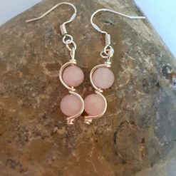 Rose Quartz Wave Jewellery Set 11 Rose Quartz Wave Jewellery Set 11
