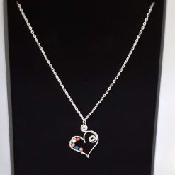 Personalised Family Necklace, Birthstone Necklace 3