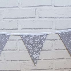 Christmas Bunting, Grey Snowflake & Dot Bunting, Double Sided Christmas Bunting, Xmas Garland, Xmas Bunting, Scandi Bunting, Christmas Decorations 5 Christmas Bunting, Grey Snowflake & Dot Bunting, Double Sided Christmas Bunting, Xmas Garland, Xmas Bunting, Scandi Bunting, Christmas Decorations 5