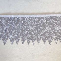 Christmas Bunting, Grey Snowflake Bunting, Double Sided Christmas Bunting, Xmas Garland, Xmas Bunting, Scandi Bunting, Christmas Decorations 4 Christmas Bunting, Grey Snowflake Bunting, Double Sided Christmas Bunting, Xmas Garland, Xmas Bunting, Scandi Bunting, Christmas Decorations 4